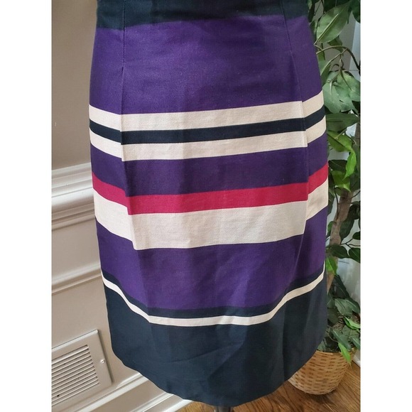 H&M Women's Multicolor Cotton Scoop Neck Sleeveless Casual Knee Length Dress 8 - Picture 4 of 12